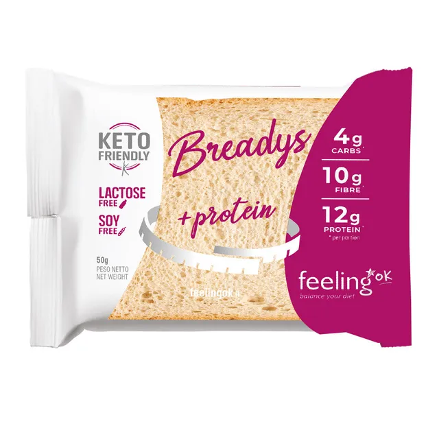 Wellness Food Keto Pane soffice Keto Breadys 50 g proteico