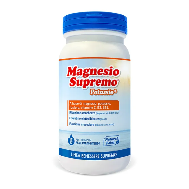 NEWTRITIONS Minerali Magnesio Supremo® Potassio+ integratore 150 g