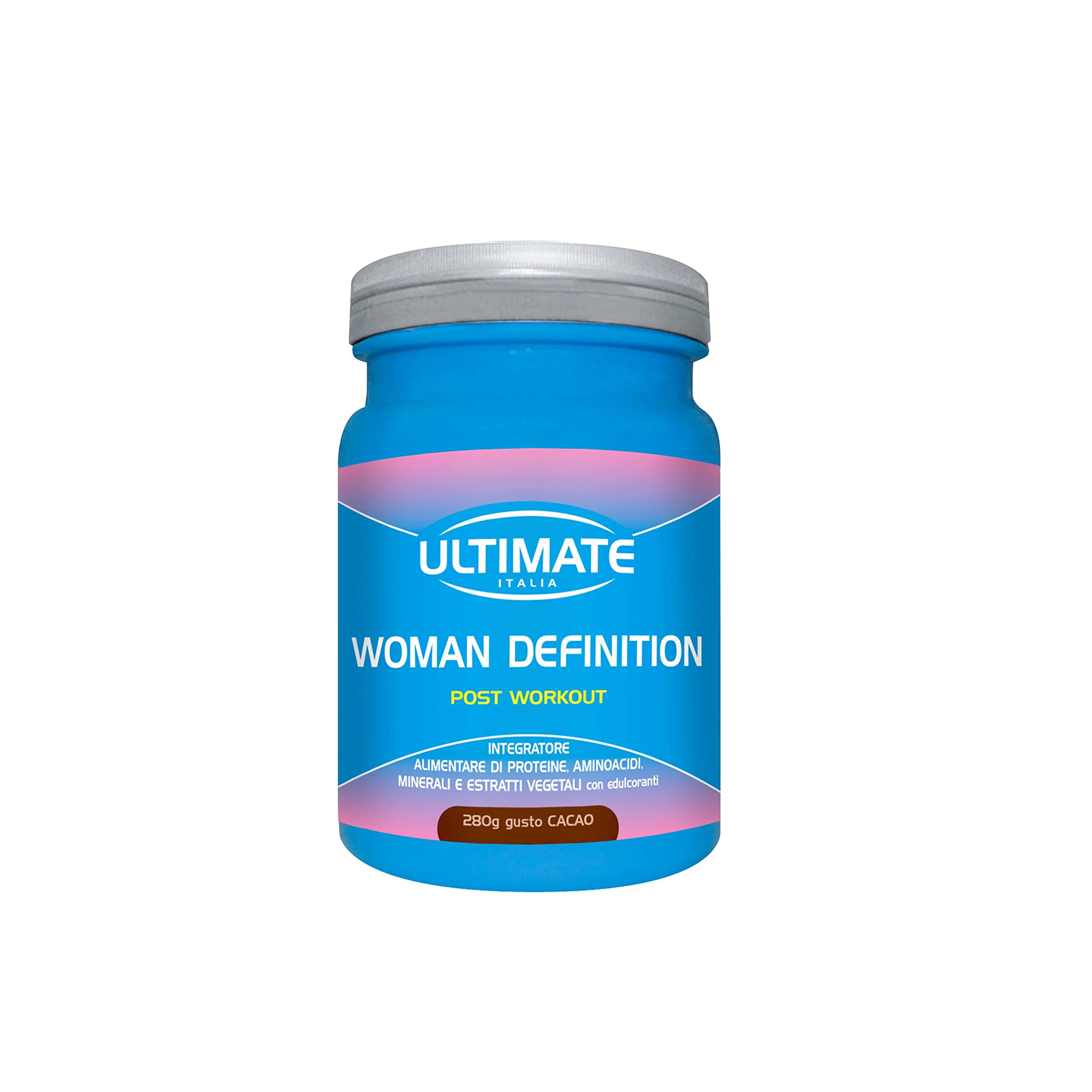 Ultimate Proteine Woman Definition Post Workout cacao 280 g senza glutine