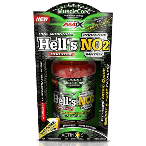 NEWTRITIONS Workout Hell’s No2 integratore 100 capsule
