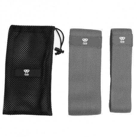 NEWTRITIONS Accessori Booty Bands bande elastiche Medium grigie 2 pezzi