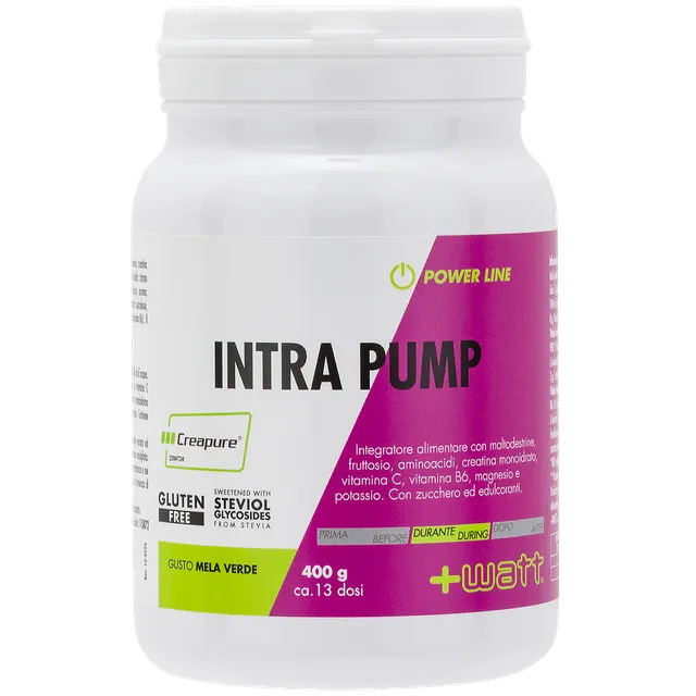 +WATT Power Line Intra Pump integratore intra-workout strong apple