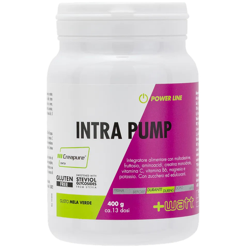 +WATT Power Line Intra Pump integratore intra-workout strong apple