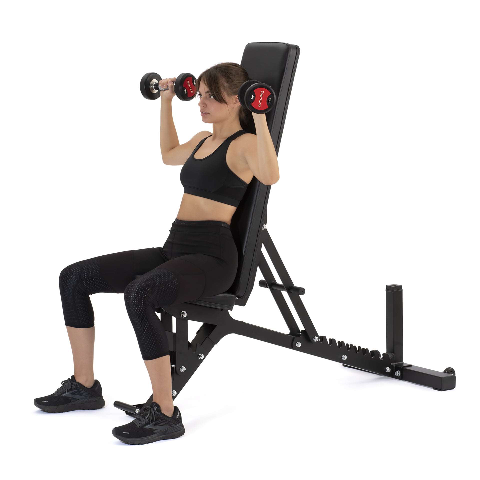 NEWTRITIONS Attrezzatura per l'Allenamento Adjustable Bench Cross panca regolabile