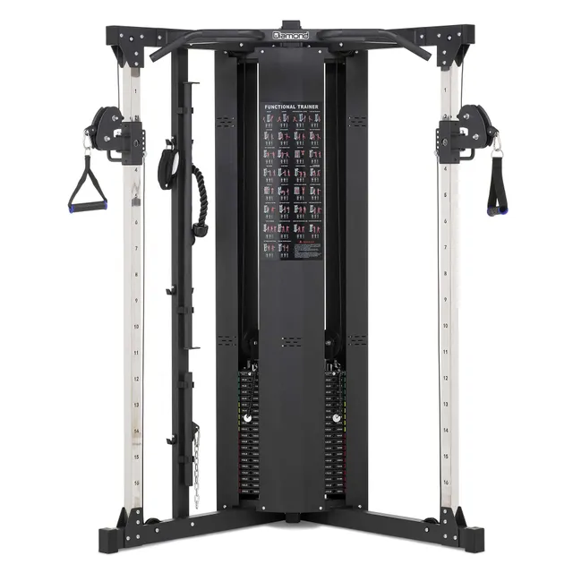 NEWTRITIONS Attrezzatura per l'Allenamento Cable Cross Rack Pro macchina cavi 180 kg