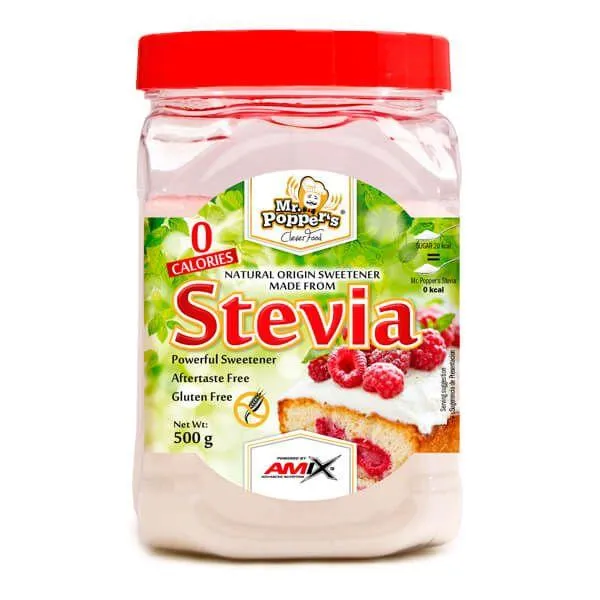 NEWTRITIONS Dolcificanti e Confetture Mr. Popper’s Stevia dolcificante 500 g