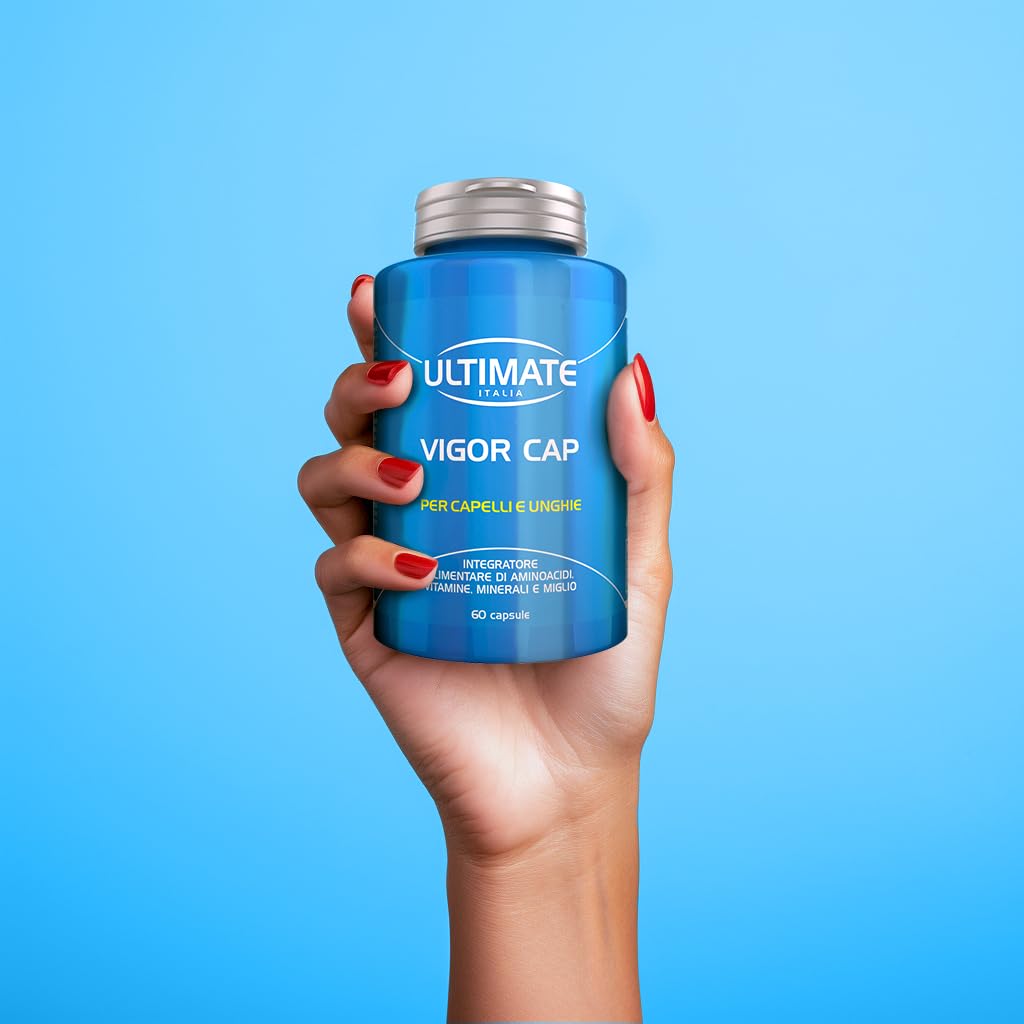 Ultimate Fitoterapici Vigor Cap integratore capelli e unghie 60 capsule