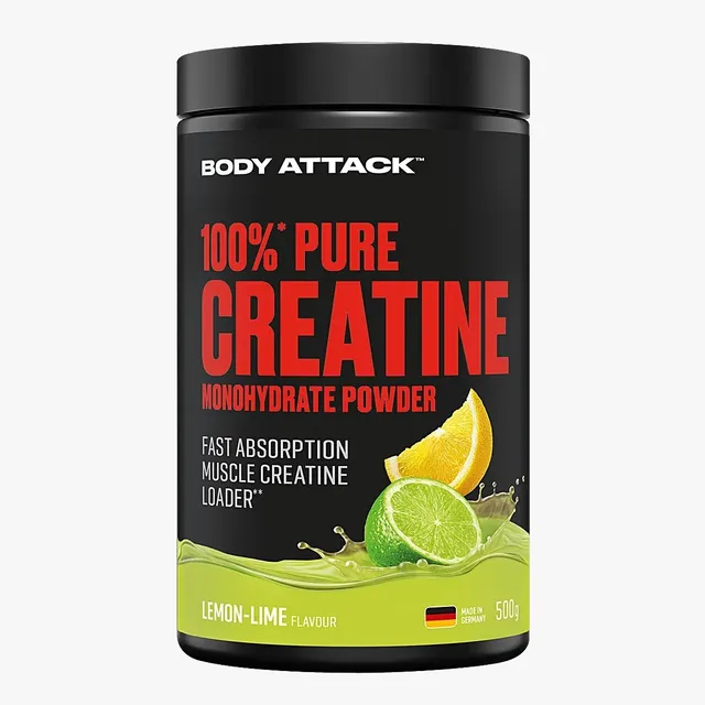 NEWTRITIONS Creatina 100% Pure Creatine Monohydrate creatina 500 g Lemon Lime