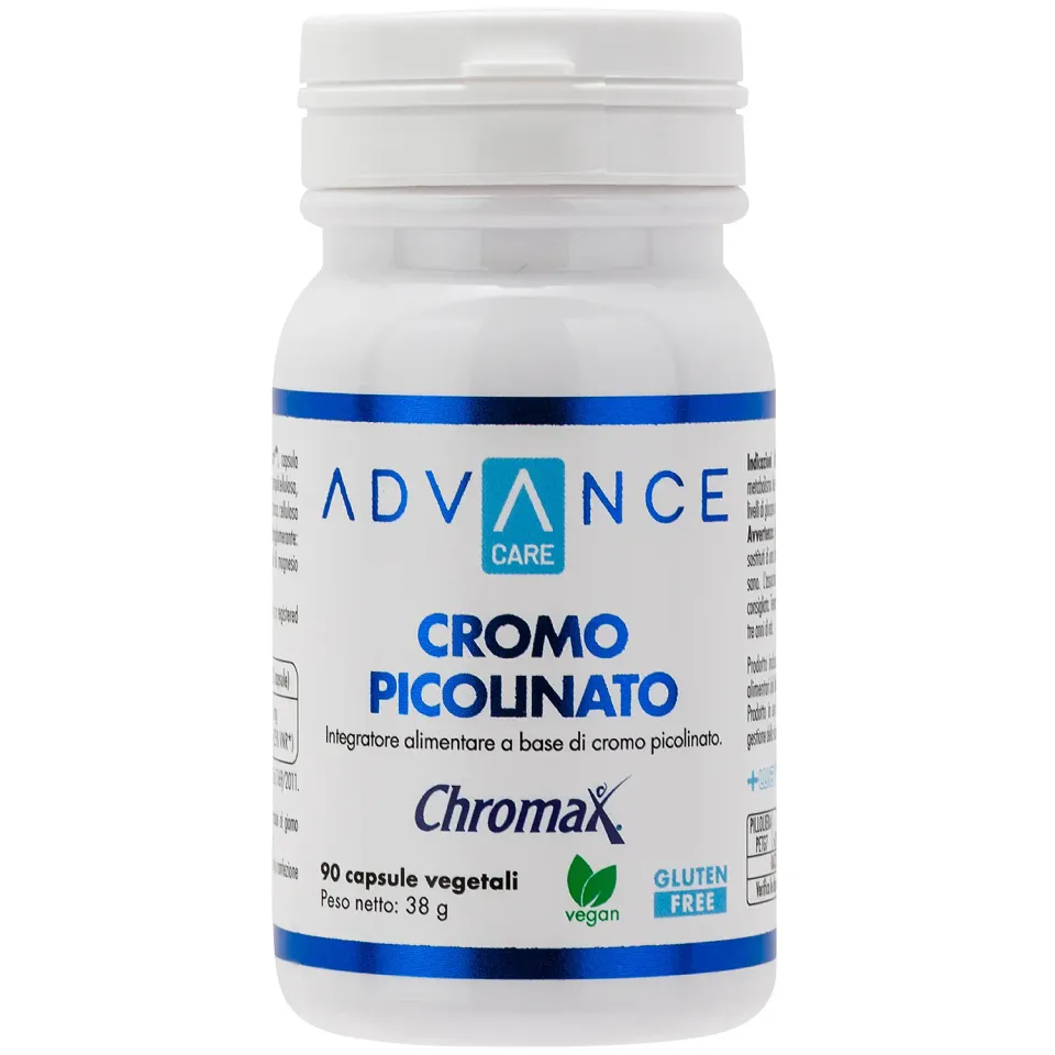 +Watt Advance Care Cromo Picolinato integratore metabolismo