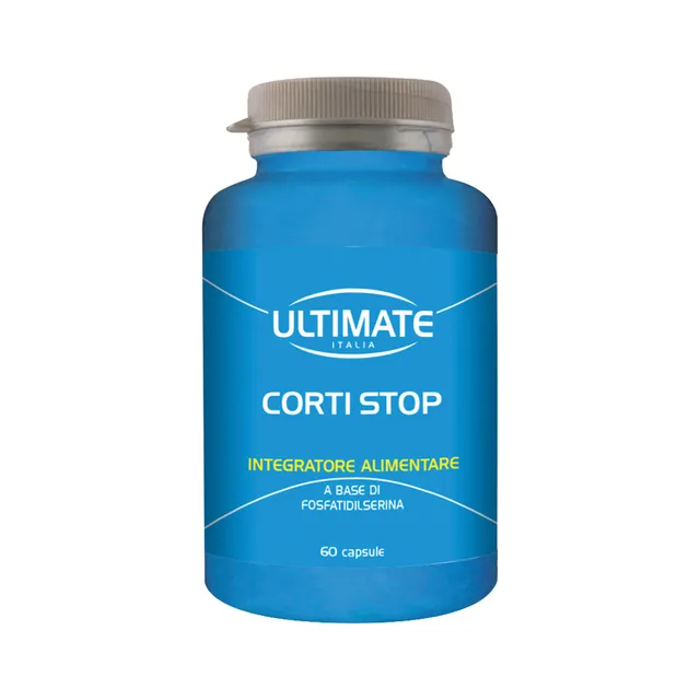 Ultimate Stimolatori Corti Stop capsule 60 cps, fosfatidilserina