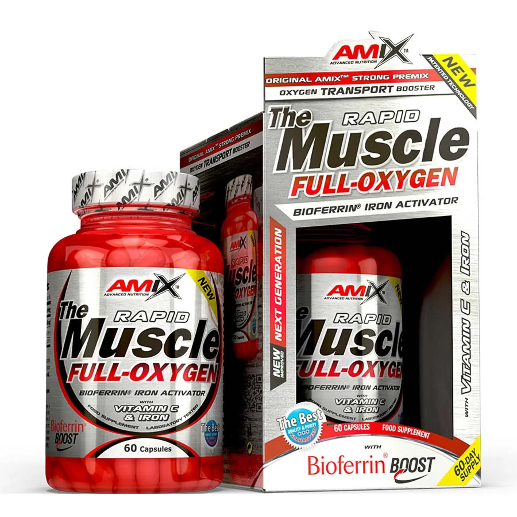 NEWTRITIONS Aminoacidi The Rapid Muscle Full-Oxygen aminoacidi 60 capsule