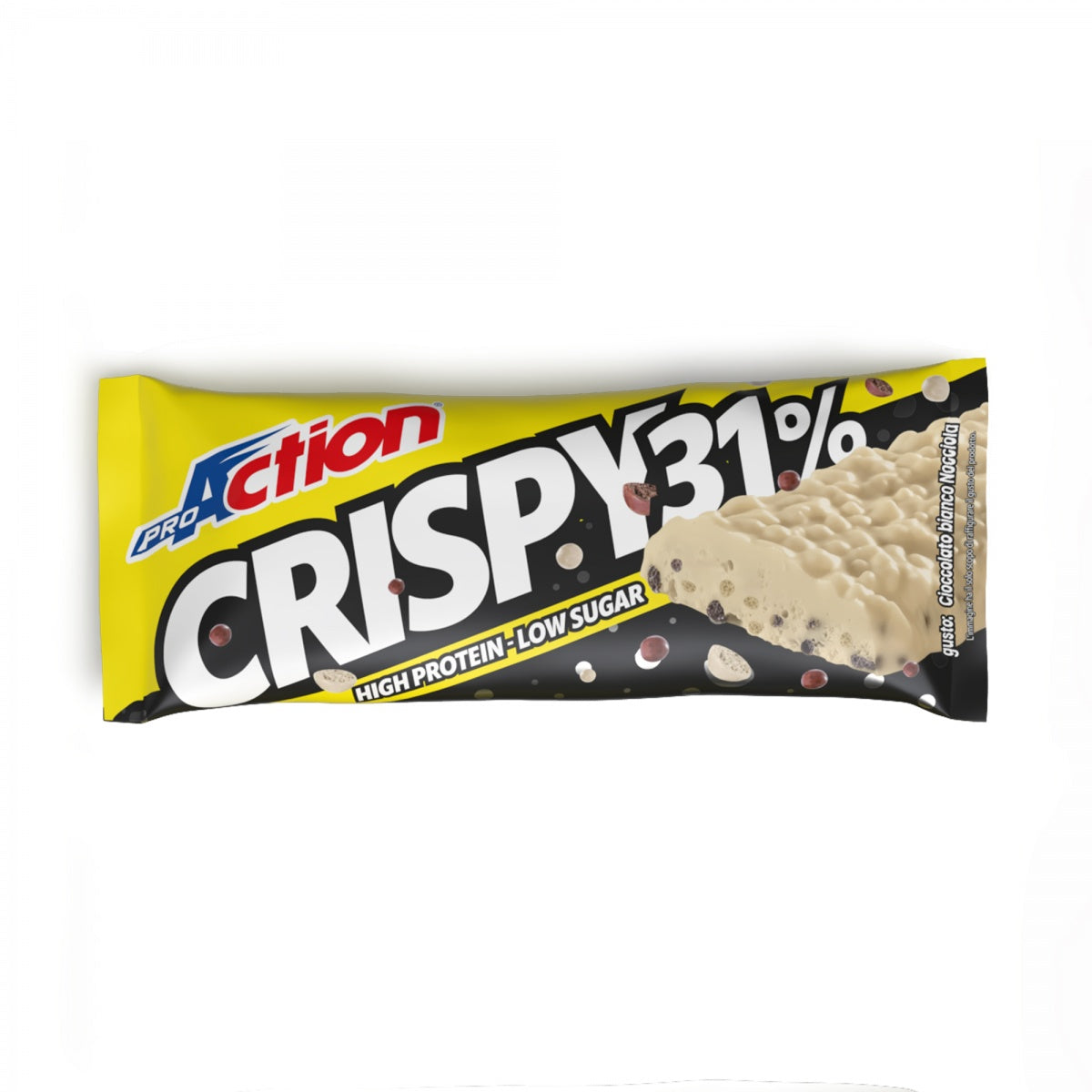Wellness Barrette CRISPY BAR barretta proteica Cioccolato e Cocco 40 g croccante