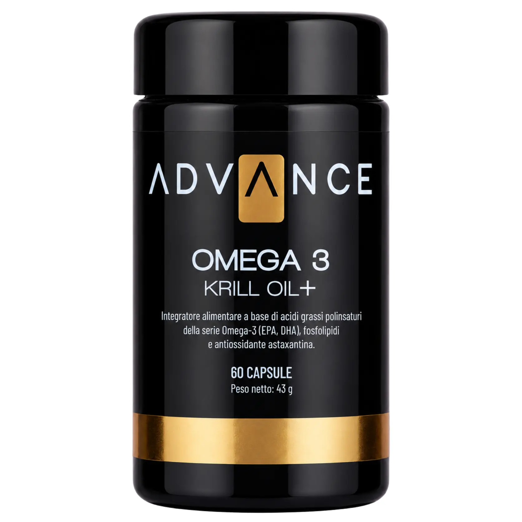 + WATT Advance Line Omega 3 Krill Oil+ integratore olio di krill