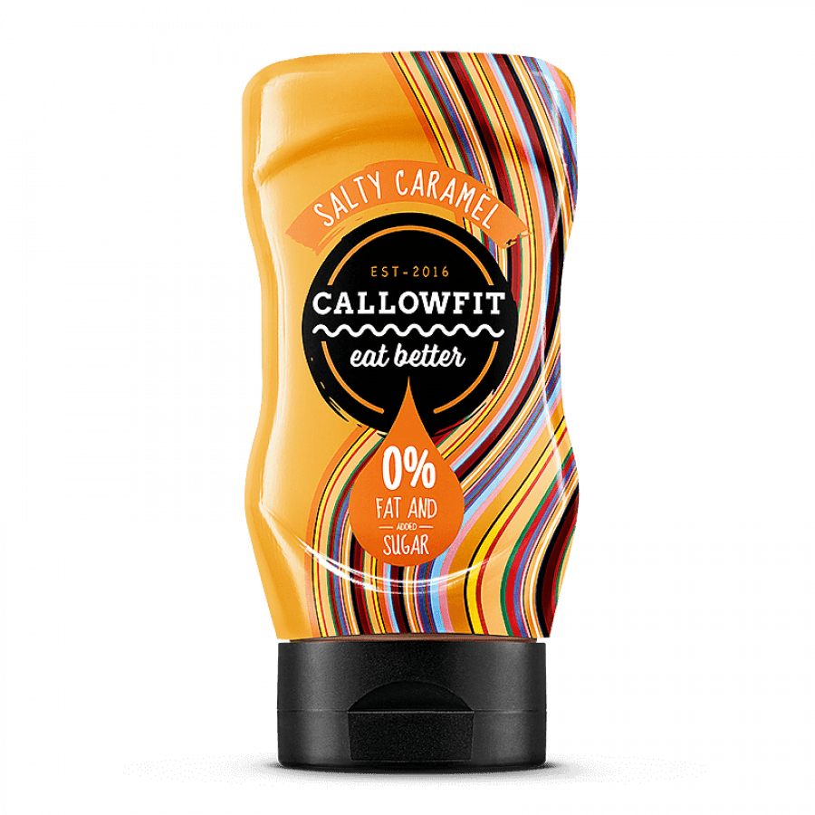 Callowfit Salse e Condimenti Salsa Salty Caramel 300 ml