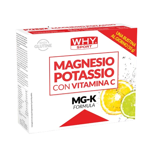 WHY SPORT Energetici MAGNESIO POTASSIO AGRUMI 10 bst integratore