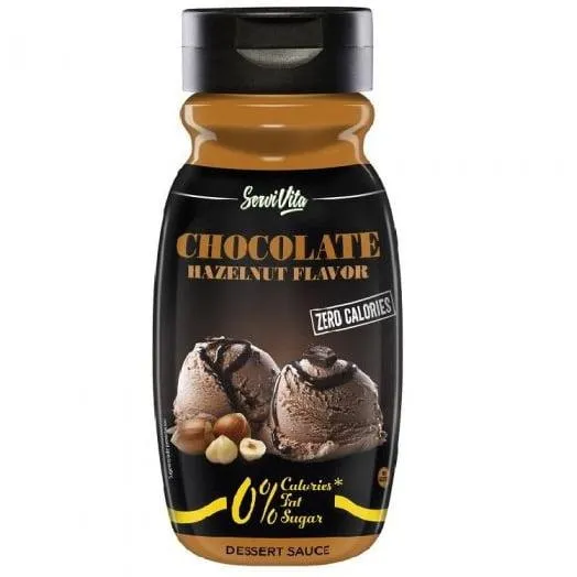 NEWTRITIONS Dolcificanti e Confetture Sciroppo Chocolate Hazelnut sciroppo 320 ml