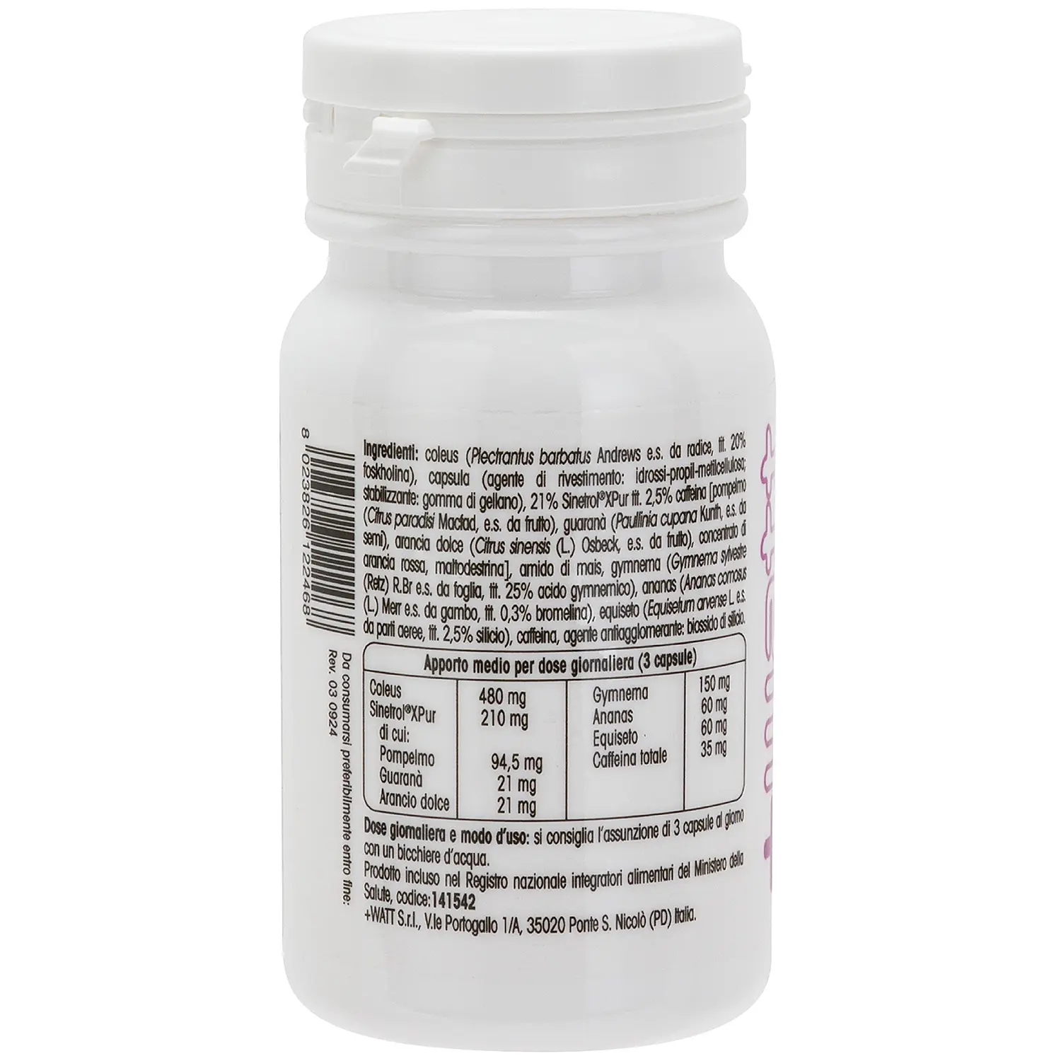 + WATT Wellness Line Weight Control New Formula capsule vegetali 60
