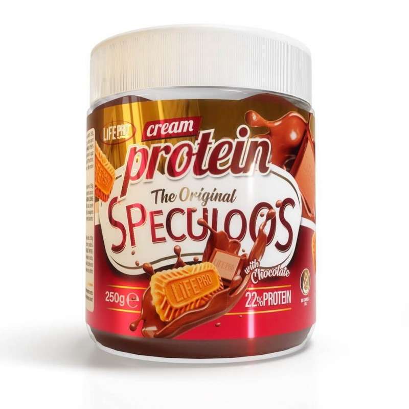NEWTRITIONS Creme Spalmabili Protein Cream Speculoos Dark Chocolate crema 250 g