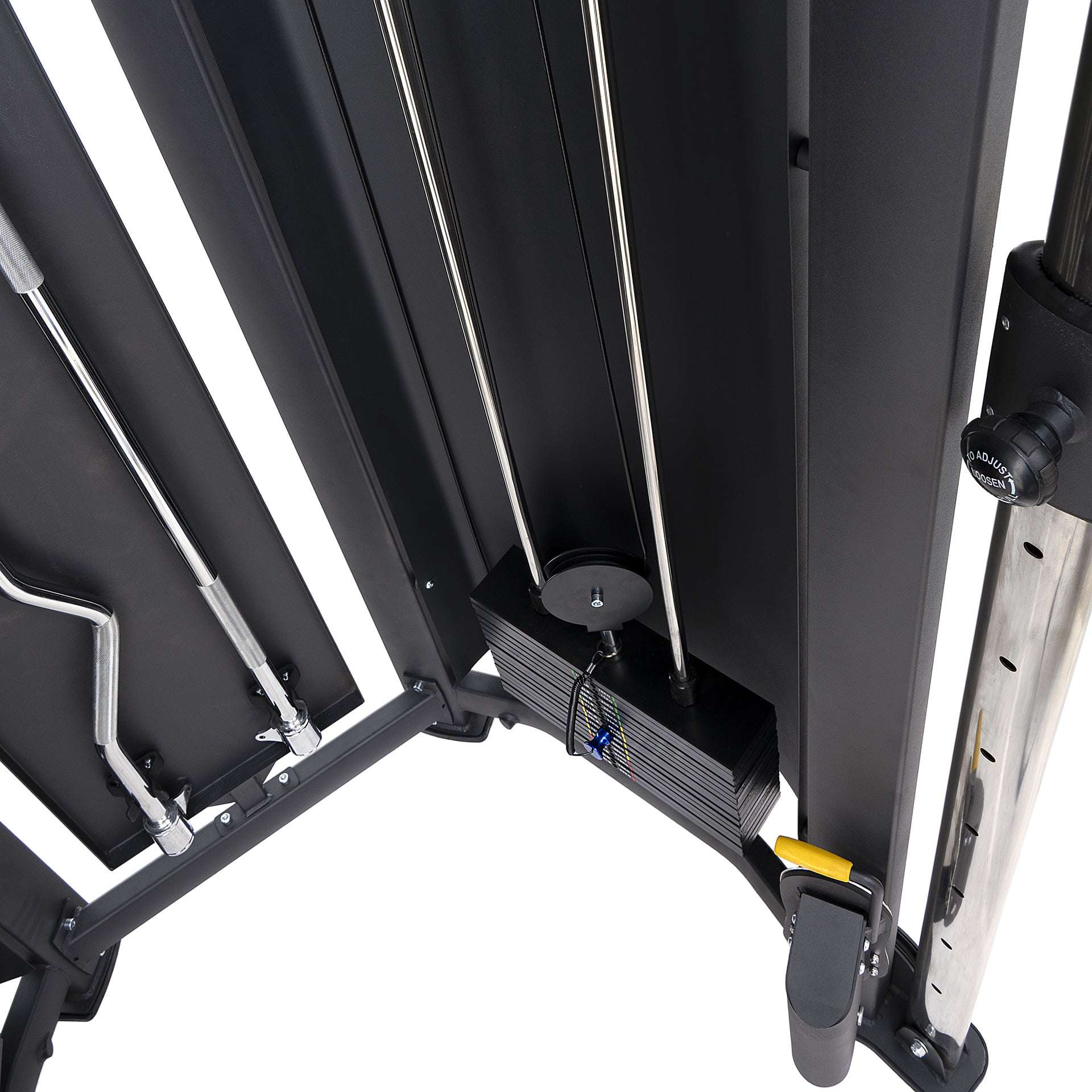 NEWTRITIONS Attrezzatura per l'Allenamento Cable Cross Rack Master crossover ai cavi