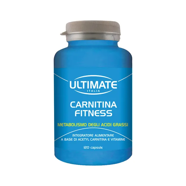Ultimate Stimolatori Carnitina Fitness capsule 120 pezzi con vitamine e zinco