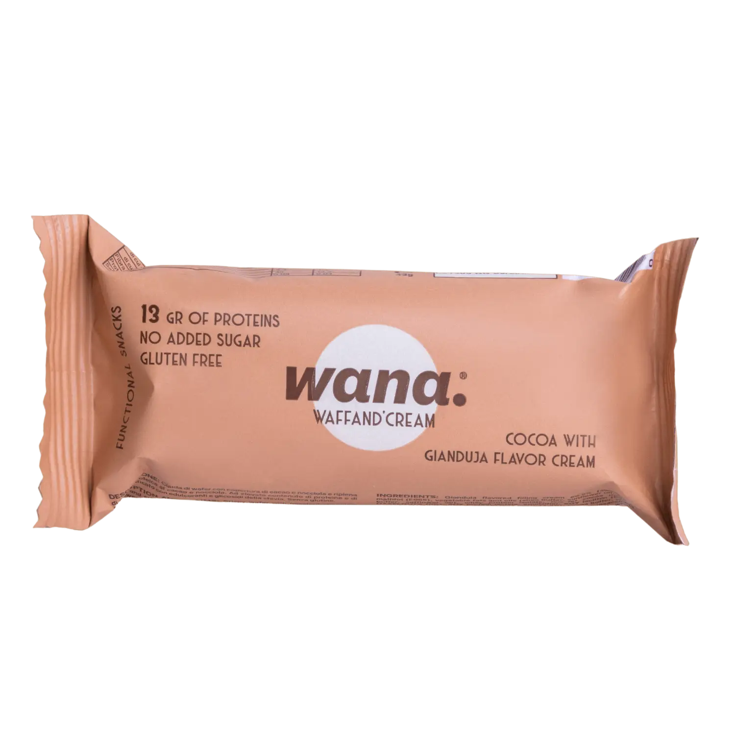 NEWTRITIONS Barrette Waffand’cream barretta cacao nocciole 43 g