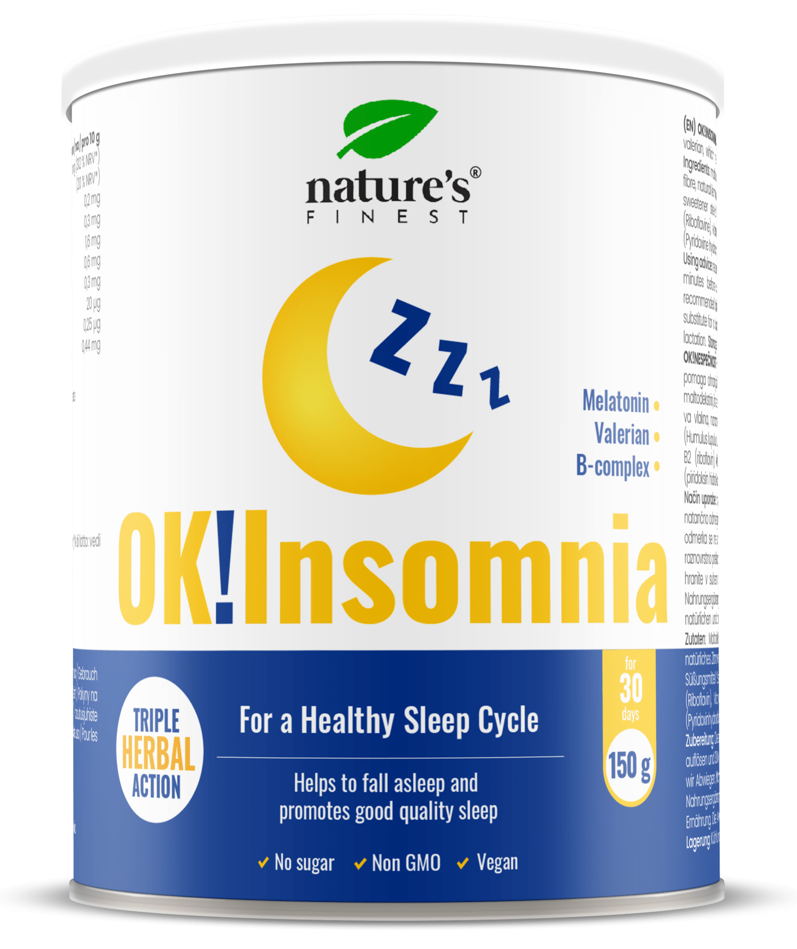 NEWTRITIONS Condizione OK!Insomnia polvere 150 g