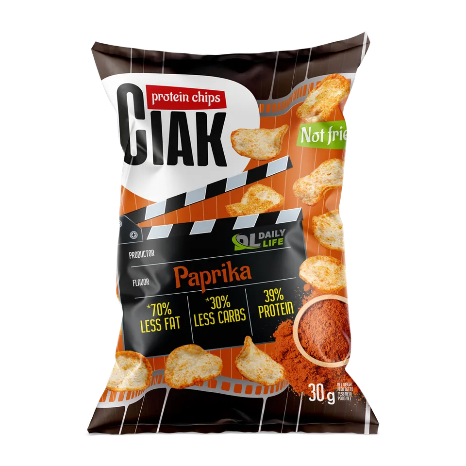 Wellness Patatine Proteiche Ciak Protein Chips snack 30 g paprika