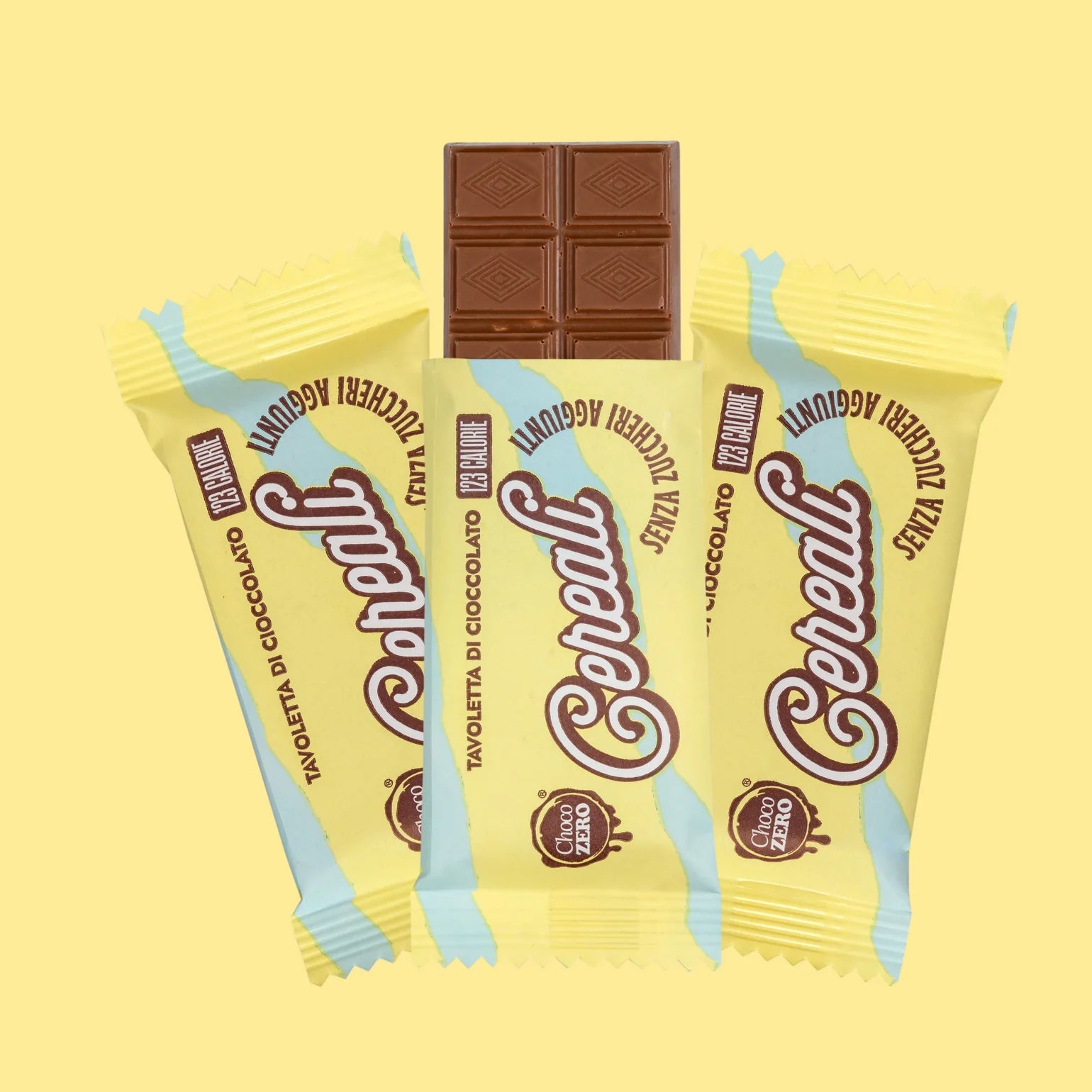 Wellness Biscotti Proteici e senza Zucchero Tavolette al Cioccolato al latte e Cereali senza zuccheri aggiunti 25 g