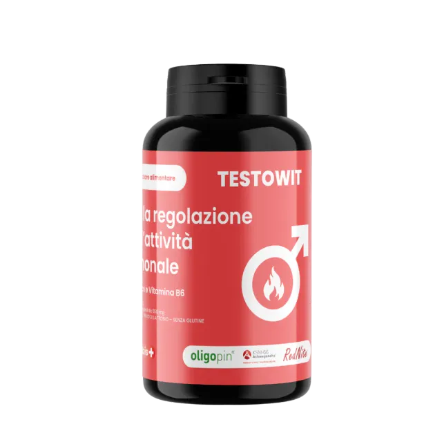 NEWTRITIONS Stimolanti TESTOWIT regolazione ormonale 120 capsule