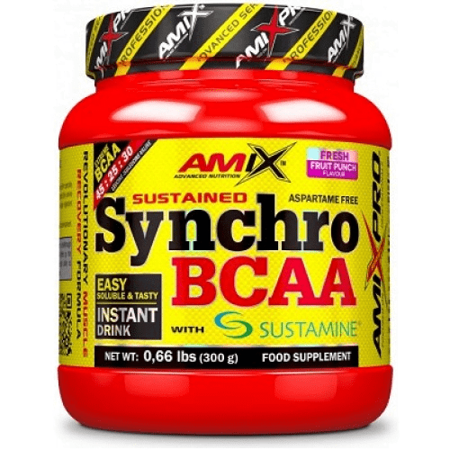 NEWTRITIONS Aminoacidi BCAA Synchro aminoacidi ramificati 300 g con glutammina