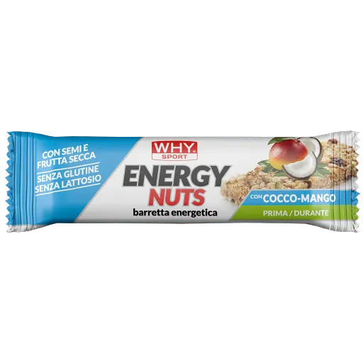 WHY SPORT Barrette energetiche ENERGY NUTS barretta 35 g