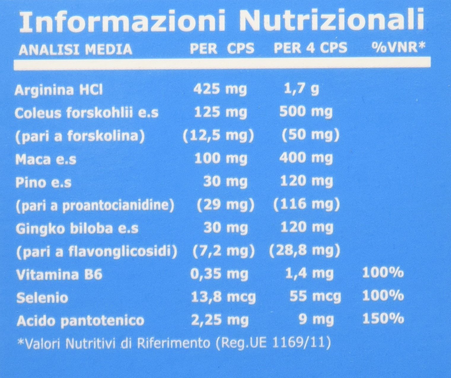 Ultimate Stimolatori Tonic Man integratore maca arginina 80 compresse
