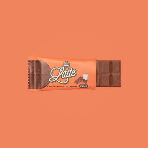 Wellness Biscotti Proteici e senza Zucchero Tavolette cioccolato al latte senza zuccheri aggiunti 25 g senza glutine