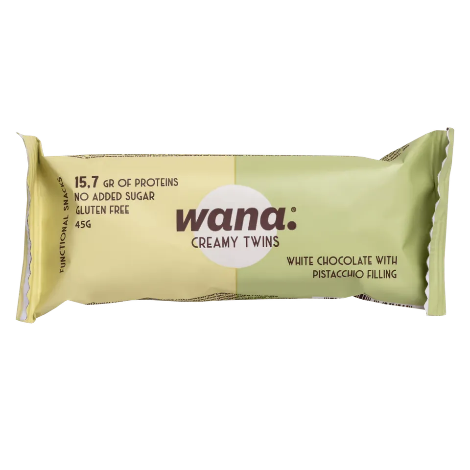 NEWTRITIONS Barrette Creamy Twins barretta pistacchio e cioccolato bianco 45g