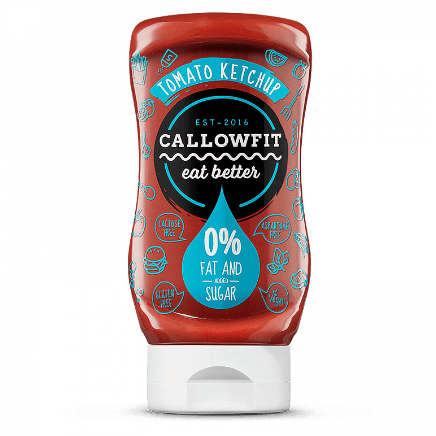 NEWTRITIONS Salse e Condimenti Callowfit Salsa Tomato Ketchup salsa 300 ml