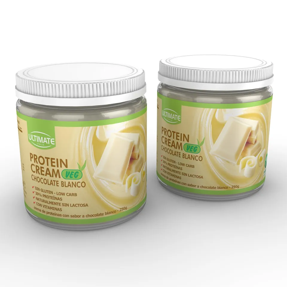 Ultimate Creme proteiche Protein Cream VEG crema proteica cioccolato bianco 2 x 250 g