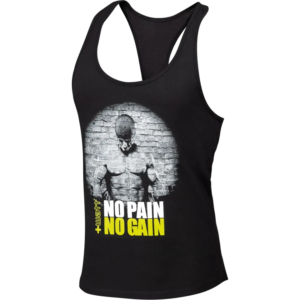 + WATT Accessori Canotta 2.0 No Pain No Gain canotta S-M-L-XL cotone