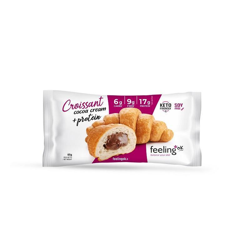 NEWTRITIONS Prima Colazione Croissant Ripieno alla Crema di Cacao 50 g