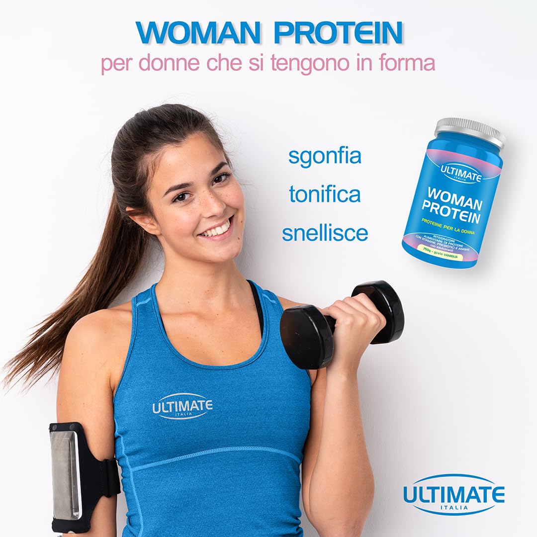 Ultimate Proteine Woman Protein cacao 750 g proteine soia e albume