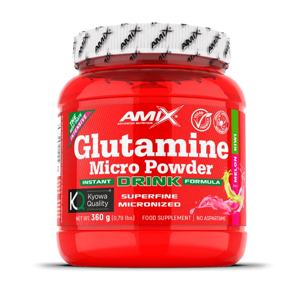 NEWTRITIONS Aminoacidi Glutamine Micro Powder Drink glutammina in polvere 360 g