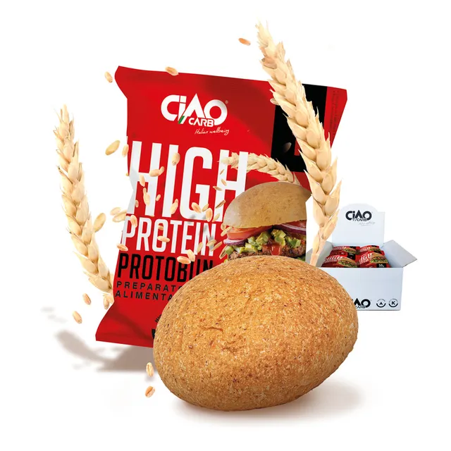 Wellness Food Keto Protobun CiaoCarb classic panino proteico, 25% proteine