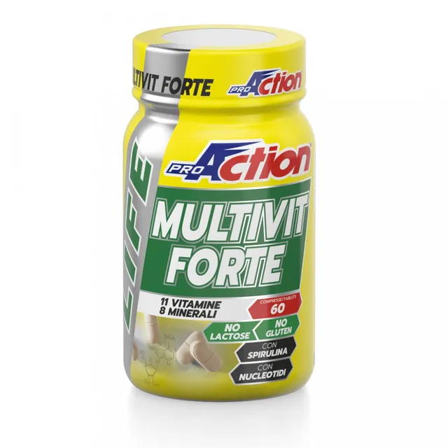 Wellness Integratori Multivitaminici Multivit Forte Proaction 60 compresse