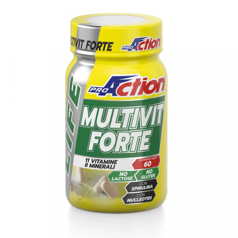 Wellness Integratori Multivitaminici Multivit Forte Proaction 60 compresse