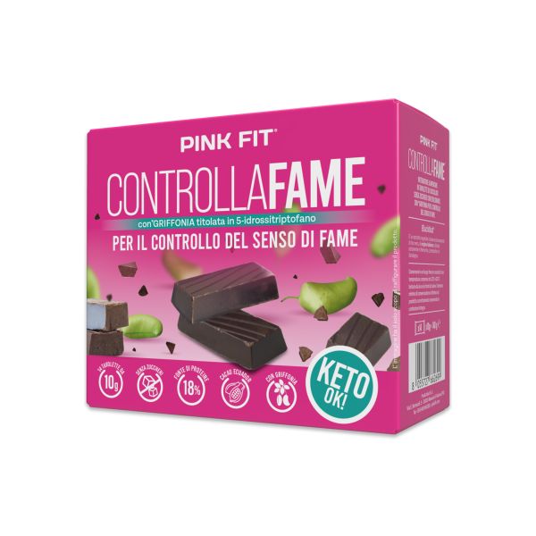 Wellness Dimagrimento Pink Fit Controlla Fame cioccolato 14 tavolette