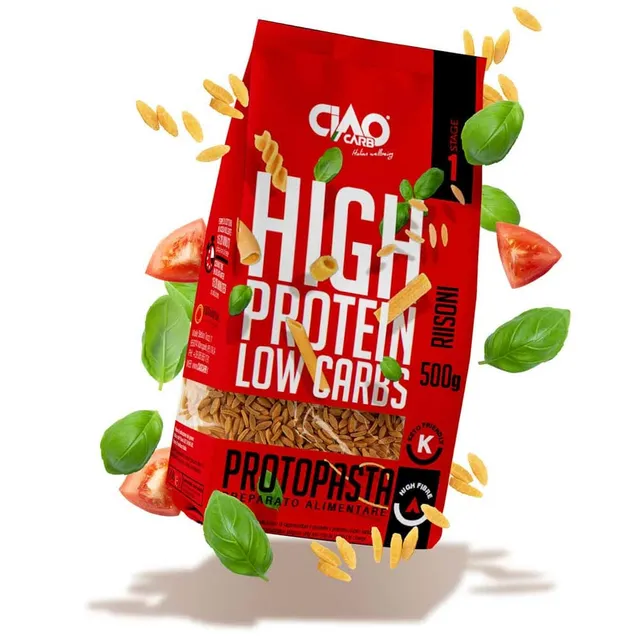 Wellness Food Keto CiaoCarb Risoni pasta proteica 500 g low carb