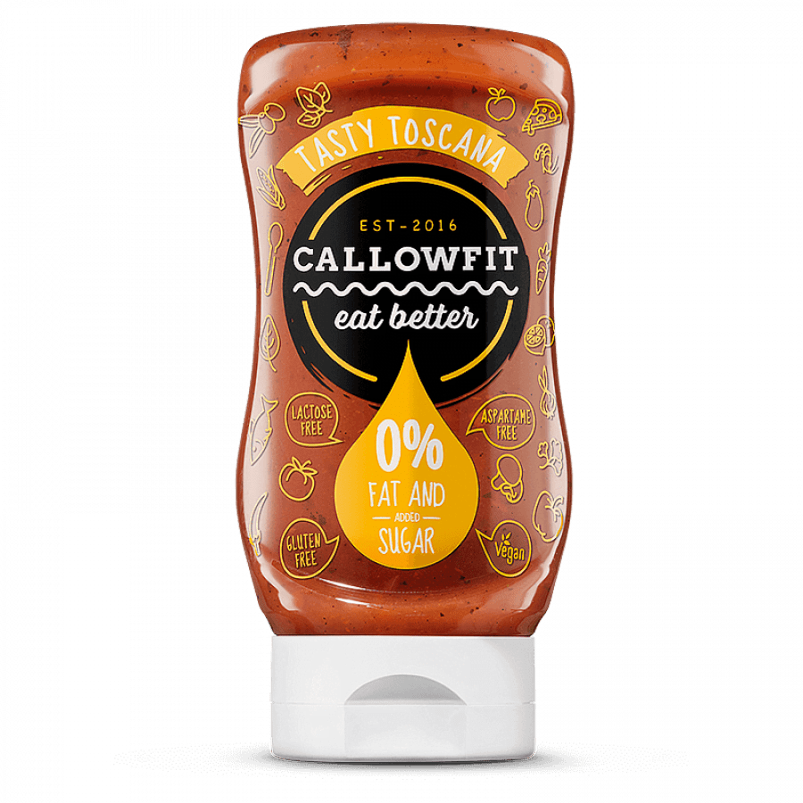 Callowfit Salse e Condimenti Salsa Tasty Toscana 300ml fruttata