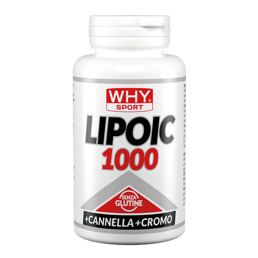 WHY SPORT Controllo del peso LIPOIC 1000 integratore compresse 60 cpr