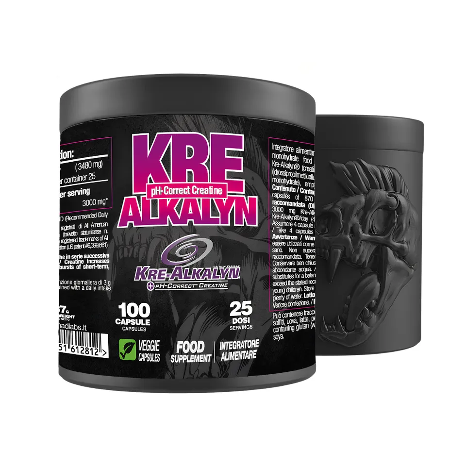 Zoomad Creatina Creatina pura Kre-Alkalyn® capsule 100 capsule