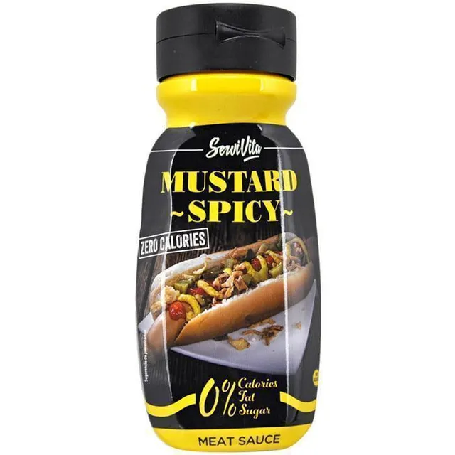 NEWTRITIONS Salse e Condimenti Salsa Mustard Spicy salsa 320 ml