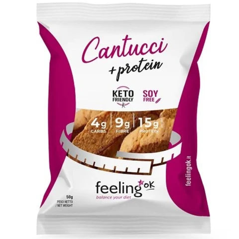 Wellness Food Keto Cantucci Cacao keto biscotti 50 g proteici